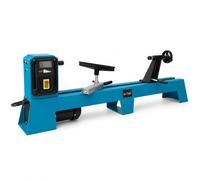 KATSU Tools Bench Wood Lathe 400W - 1000mm Turning Length, 4 Speed Settings, Adjustable Tool Rest, Live Centres & Solid Steel Base - DIY Workshop Woodturning Lathe, Model 100776