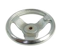 KATSU Tools Cast Iron Handwheel 4 Inch Milling Lathe Hand Wheel for Woodworking Machine, Tailstock, Welding Machine, Lathe Machinery Replacement Parts 40229104