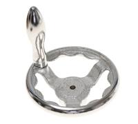 KATSU Tools Cast Iron Handwheel 5" Milling Lathe Hand Wheel for Woodworking Machine, Tailstock, Welding Machine, Lathe Machinery Replacement Parts 40229105