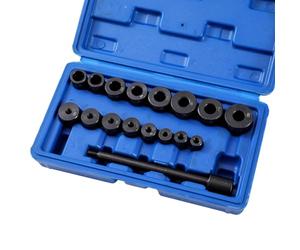 KATSU Tools Clutch Alignment Tool Set 17 Pieces Universal Car Service Tool | for Car Vehicle Flywheel Pilot Hole and Clutch Drive Plate Centering Aligner, with Storage Case, Model 450752