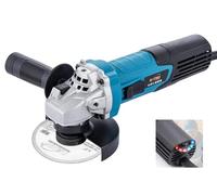 KATSU Tools Corded Angle Grinder 115mm 750W, Slim Body, Variable Speed, for Masonry Concrete Tile Metal Steel Grinding Polishing 100186