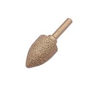KATSU Tools Die Grinder Burr Diamond Router Bit 6mm Shank Grit 40# Olive 20