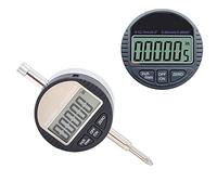 KATSU Digital Dial Indicator 0.001mm/0.00005" DTI Dial Test Gauge Probe 0-12.7mm Large LCD High Precision Measuring Tools 401033