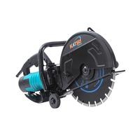 KATSU Tools Electric Concrete Saw, 3000W Wall Saw, Cut Off Saw, 127mm Cut, 355mm Diamond Blade, for Cutting Concrete, Stone, Brick, Tile & More, Model 101004