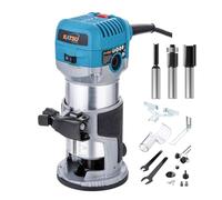 KATSU Tools Electric Hand Trimmer Wood Router 710W Compact Wood Palm Router
