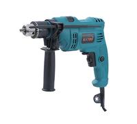 KATSU Tools Electric Impact Drill 500W with 13mm Chuck, Variable Speed and 360° Rotating Handle, for DIY and Home Use, Drilling Wood, Brick, Metal and Concrete (Budget)