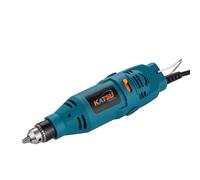 KATSU Tools Electric Mini Die Grinder 130W Handheld Straight Grinder Rotary Tool with Variable Speed and 6mm Chuck for Polishing Engraving Carving DIY Hobby Maker