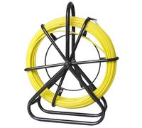 KATSU Tools Fiberglass Duct Rodder 6x50M, Cable Duct Rodder with Brake