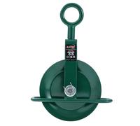 KATSU Tools Gin Wheel Scaffolding Roofing Pulley 200mm with Swivel Eyebolt Rope Pulley Block Lifting Crane 182130