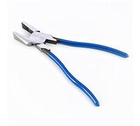KATSU Tools Glass Breaking Running Pliers 12" 300mm Heavy Duty Flat Head Glass Cutting Tool for Stained Glass, Fusing, Breaking 347248