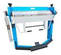 KATSU Tools Heavy Duty Manual Sheet Metal Bending Folding Machine 1020mm Suitable for 2.5mm Thickness Sheet Metal, 0-135° Bending Angle, Workshop Metalworking Bender 165156
