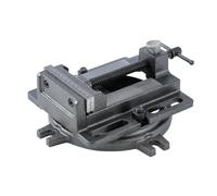 KATSU Tools Heavy Duty Quick Release Drill Press Vice 4" 100mm Swivel Base | Cast Steel Bench Vice Clamp, for Drill Press Milling Machine Woodworking Metalworking, Model 403010