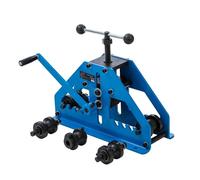 KATSU Tools Heavy Duty Tube Roller Bender - 38mm Round and 40 x 40mm Square Tube Dia. Capacity, for Mild Steel (1.5mm Max), Copper, Aluminum, Model 165122