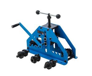 KATSU Tools Heavy Duty Tube Roller Bender - 38mm Round and 40 x 40mm Square Tube Dia. Capacity, for Mild Steel (1.5mm Max), Copper, Aluminum, Model 165122