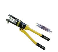 KATSU Tools Hydraulic Crimping Tool 16-300mm² with 11 Steel Dies, Manual High Pressure Hydraulic Electric Cable Tool Kit for Copper and Aluminum Terminal Lugs Battery Wire Crimping 416374