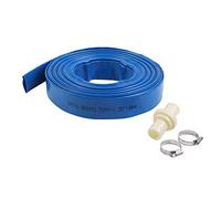 KATSU Tools Layflat Discharge Hose Pipe 20m x 32mm 1-1/4 Inch Diameter