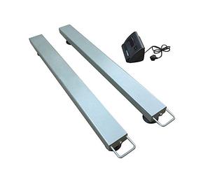 KATSU Tools Livestock Cattle Scale Weighing Bars 3Ton/3000kg Digital Beam Scale with Indicator Indusrial Heavy Duty Large Volume Weighing Bars for Pallet Farm Warehouse Distribution Centre