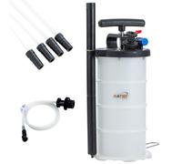 KATSU Tools Manual Pneumatic Oil Extractor Pump 5L Fluid Evacuator Motor Engine Oil Change Petrol Fuel Transfer Vacuum Suction Pump for Cars Motorbikes Marine