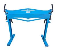 KATSU Tools Manual Sheet Metal Bending Folding Machine 40-Inch 1016mm Hand Brake Folder, 120° Bending Angle, 12 Gauge Steel Bender for Workshop Metalworking165168