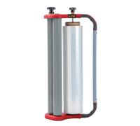 KATSU Tools Manual Stretch Film Dispenser Tool - Adjustable Tension, Carton Pallet Packing Handheld Wrap Machine, 1 x Roll 3kg Film Included