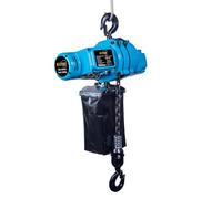 KATSU Tools Mini Electric Chain Hoist, Lift Upto 500KG, 3M Lifting Height, Aluminium Alloy, Electric Control System, Forged Steel Hook, Portable Overhead Hanging Electric Winch Crane Lifting Tool