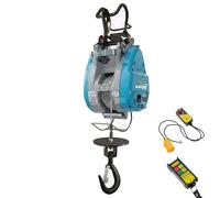 KATSU Tools Mini Electric Hoist Winch Lift Upto 500kg with Remote Control, 30m Lifting Height, Portable Overhead Hanging Electric Winch Crane Lifting Tool