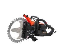 KATSU Tools Petrol Ring Saw, 5100W Powerful Gasoline Concrete Saw, 400mm Disc Cutter, 300mm Cutting Depth, for Construction, Demolition & Precision Cutting Tasks, Model 101162