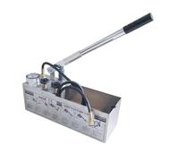 KATSU Tools Pipeline Pressure Test Pump, 12L 0-50Bar Manual Hand Power Hydraulic Leakage Tester, Stainless Steel Tank, for Water Pipe System Installation Inspection 318924