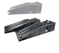 KATSU Tools Plastic Car Ramps 2 Pieces, Stackable, 7.5 Ton Capacity, Heavy Duty Garage Ramps, 90.5 x 30.5 x 21.6 cm, for Lifting Automotive Vehicles Car Service and Repair