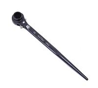 KATSU Tools Ratchet Scaffold Wrench Tool (Rat-Tail Type) [Size:17x19mm]