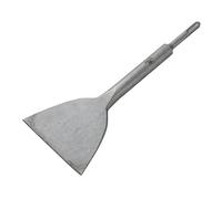 KATSU Tools SDS Plus Extra Wide Flat Tile Chisel 120 x 280mm, for Removing Ceramics, Floor Tiles, Concrete and More, Model 121128