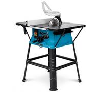 KATSU Tools Table Saw 10" - 2000W with Stand, 254mm Cutting Blade, 45° Tilt & Mitre Cuts, 85mm Cut Depth, Quick Clamp Rip Fence, Extendable Tables, for Wood, MDF & More, Model 100524