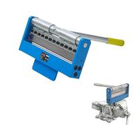 KATSU Tools Vice-Mounted Hand Press Brake 300mm (12″) - Max Bending Capacity 18Ga/1.2mm Mild Steel, Mini Sheet Metal Bender Folder Pan Brake, Model 165125