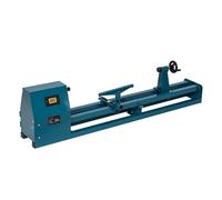 KATSU Tools Wood Lathe 375W Double Guide Framed Wood Turner, 250mm Max Turning Diameter, 1000mm Max Workpiece Length, 4 Adjustable Speeds Electric Wood Turning Lathe Machine