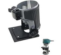KATSU Trimmer Router Tilting Base, Fully Adjustable, for Electirc or Cordless Wood Hand Routers SP10174807