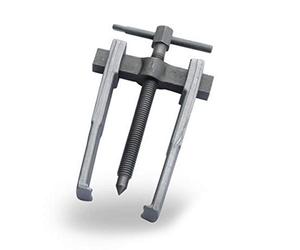 KATSU Two Jaw Gear Bearing Puller Ultra Thin Claws 3 Inch 75mm, Carbon Steel Mini 2 Arms Special Thin Claws Car Engine Repair Belt Wheel Gear Bearing Extractor Removal Tool 450461
