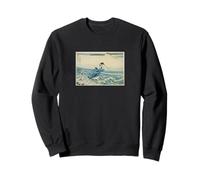 Katsushika Hokusai, 36 Views of Fugaku, Koshu Ishihanzawa Sweatshirt