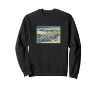 Katsushika Hokusai, 36 Views of Fugaku, Tokaido Kanaya Noji Sweatshirt