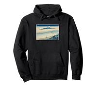 Katsushika Hokusai, 36 Views of Furaki, Bushu Tamagawa Pullover Hoodie