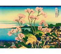 Katsushika Hokusai - Shinagawa on the Tokaido, 1832