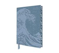 Katsushika Hokusai The Great Wave 2025 Artisan Art Vegan Leather Diary Planner