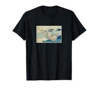 Katsushika Hokusai, Thirty-Six Views of Fugaku, Changzhou Ushibori T-Shirt