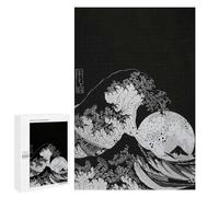Katsushika Hokusai Wave, 1000 PCS Jigsaw Puzzle for Adults, New Year Decoration, for Screen-Free Relaxation at Home