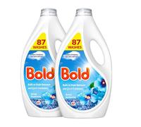 Katsy Style Bold Laundry Detergent - 2 Pack | 87 Washes Each | Built-in Stain Remover with Lenor Freshness | Spring Awakening Fragrance | High-Performance Fabric Care