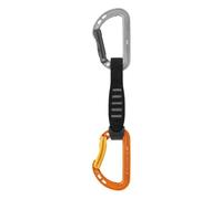 Katsy Style Climbing Quickdraw Carabiner Set with Nylon Sling | Lightweight Aluminium Alloy Snap Hooks for Rock Climbing, Mountaineering, Hiking, Rappelling & Outdoor Adventure