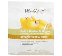 Katsy Style Gold + Marine Collagen Rejuvenating Hydrogel Mask 60g x5 - Deeply Hydrates, Soothes, and Cools for Radiant, Healthy Skin - Enriched with Colloidal Gold and Marine Collagen