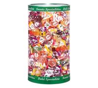 Katsy Style Italian Fruit Jellies - 1.8kg, Orange, Lemon, Strawberry & Blackberry, Individually Wrapped, Suitable for Vegans