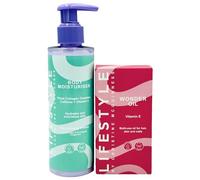 Katsy Style Lifestyle by Christine McGuinness Body Moisturiser 200ml & Wonder Oil 50ml Set - Vegan-Friendly Skincare Duo-Pack of 2