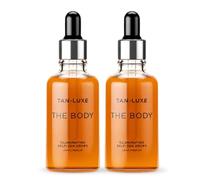 Katsy Style Light/Medium Tanning Serum with Dropper, Customisable Sun-Kissed Glow for Body, Easy Self Tanning Beauty Drops (Pack of 2)