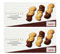 Katsy Style Milk Chocolate All Butter Viennese | Buttery Biscuit Fingers Coated in Smooth Milk Chocolate | Melt-in-the-Mouth Treat for Teatime & Gifting